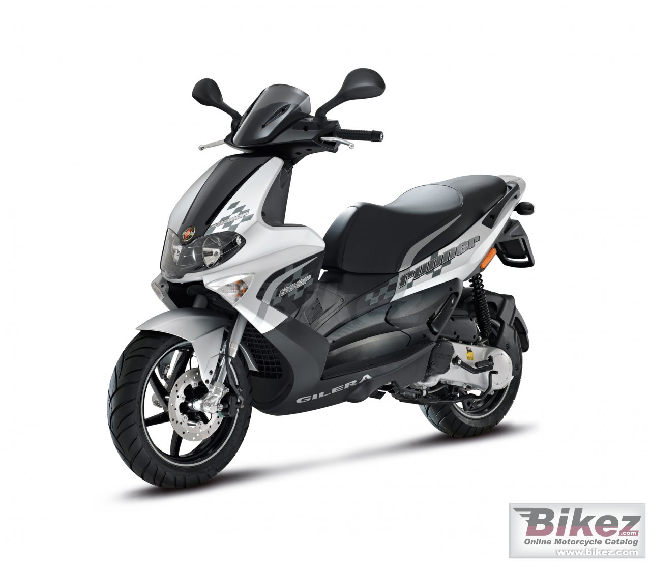 Big Gilera runner white soul picture and wallpaper from Bikez.com